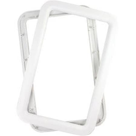 JR PRODUCTS 11011 RV Parts For Reporting Door Window Frame; White